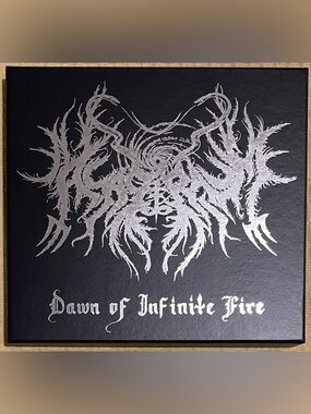 DAWN OF INFINITE FIRE by ASAGRAUM (2CD DELUXE BOXSET, 2019)  1st PRESS SILVER